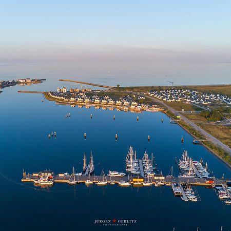 Zweite Heimat- Eg, Infrarotsauna, Grosse Dusche, Terrasse, Blick Auf Das Hafenbecken Ольпеніц Екстер'єр фото